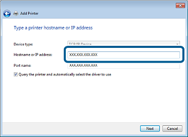 windows 10 change printer ip address
